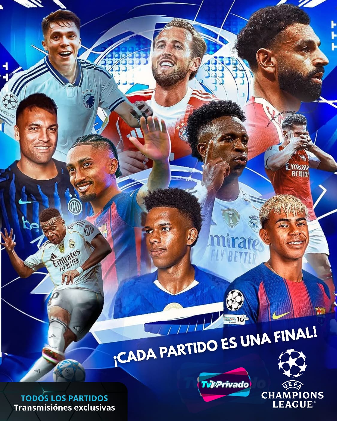 ¡La Champions X TVPrivado!